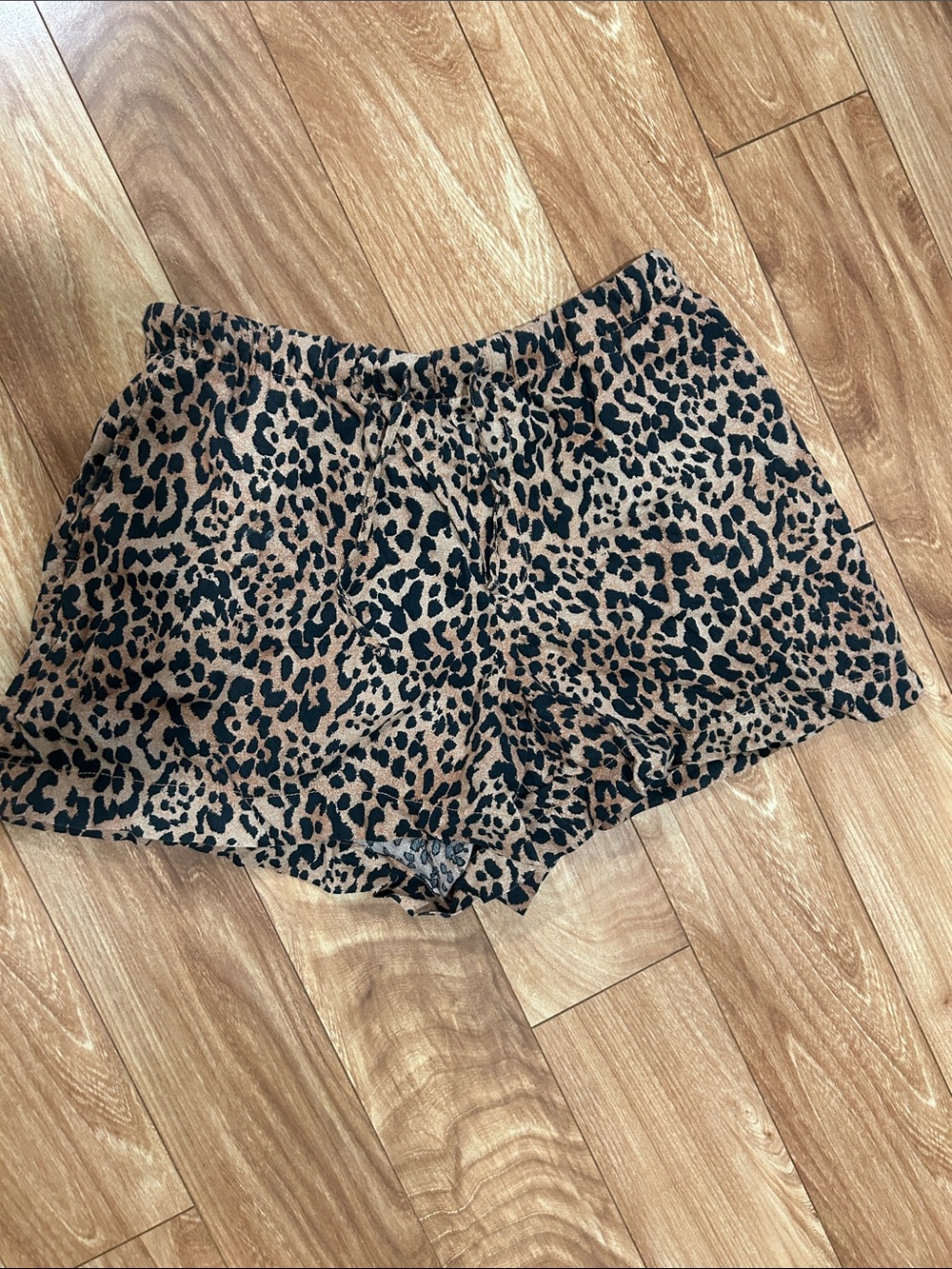 Gap Leopard Print Women’s Shorts Tie String